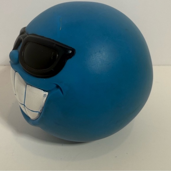 EXTREMELY RARE Toy Island Blabber Ball Blue 1993 Not Working - Picture 6 of 8